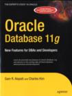 Image for Oracle database 11g: new features for DBAs and developers