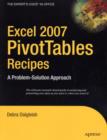 Image for Excel 2007 PivotTables recipes: a problem-solution approach