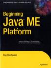 Image for Beginning Java ME platform