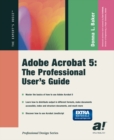 Image for Adobe Acrobat 5: the professional user&#39;s guide