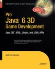 Image for Pro Java 6 3D Game Development