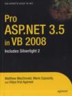 Image for Pro ASP.NET 3.5 in VB 2008: Includes Silverlight 2