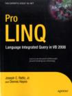 Image for Pro LINQ in VB8