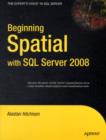 Image for Beginning spatial with SQL server 2008
