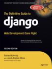 Image for The definitive guide to Django: Web development done right