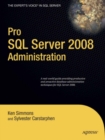 Image for Pro SQL server 2008 administration