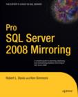 Image for Pro SQL Server 2008 Mirroring