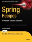 Image for Spring Recipes : A Problem-Solution Approach