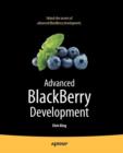 Image for Advanced BlackBerry Development