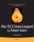 Image for Mac OS X Snow Leopard for Power Users: Advanced Capabilities and Techniques