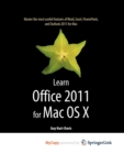 Image for Learn Office 2011 for Mac OS X