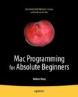 Image for Mac Programming for Absolute Beginners