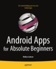 Image for Android apps for absolute beginners