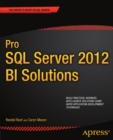 Image for Pro SQL Server 2012 BI solutions