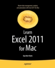 Image for Learn Excel 2011 for Mac