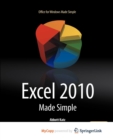 Image for Excel 2010 Made Simple