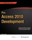 Image for Pro Access 2010 Development