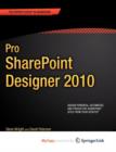 Image for Pro SharePoint Designer 2010