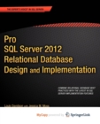 Image for Pro SQL Server 2012 Relational Database Design and Implementation