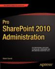 Image for Pro SharePoint 2010 Administration
