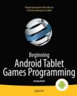 Image for Beginning Android tablet games programming