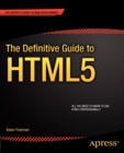 Image for The definitive guide to HTML5