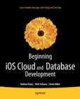 Image for Beginning iCloud development  : building data-driven cloud apps for iOS