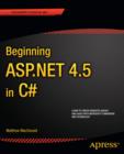 Image for Beginning ASP.NET 4.5 in C