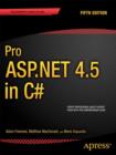 Image for Pro ASP.NET 4.5 in C