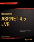 Image for Beginning ASP.NET 4.5 in VB