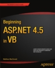 Image for Beginning ASP.NET 4.5 in VB