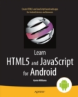 Image for Learn HTML5 and JavaScript for Android