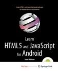 Image for Learn HTML5 and JavaScript for Android