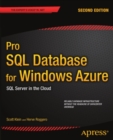 Image for Pro SQL Database for Windows Azure: SQL server in the cloud