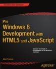Image for Pro Windows 8 development with HTML5 and JavaScript
