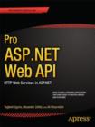 Image for Pro ASP.NET Web API: HTTP Web Services in ASP.NET
