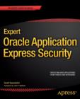 Image for Expert Oracle Application Express Security