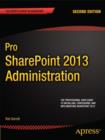 Image for Pro SharePoint 2013 Administration