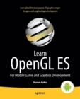Image for Learn OpenGL ES : For Mobile Game and Graphics Development