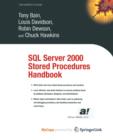 Image for SQL Server 2000 Stored Procedures Handbook