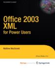 Image for Office 2003 XML for Power Users