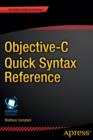 Image for Objective-C Quick Syntax Reference