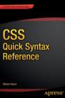 Image for CSS Quick Syntax Reference