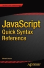 Image for Javascript quick syntax reference