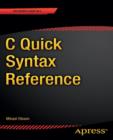 Image for C Quick Syntax Reference