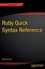 Image for Ruby Quick Syntax Reference