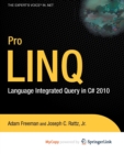 Image for Pro LINQ