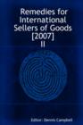 Image for Remedies for International Sellers of Goods [2007] - II