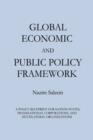 Image for Global Economic and Public Policy Framework