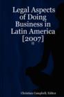 Image for Legal Aspects of Doing Business in Latin America